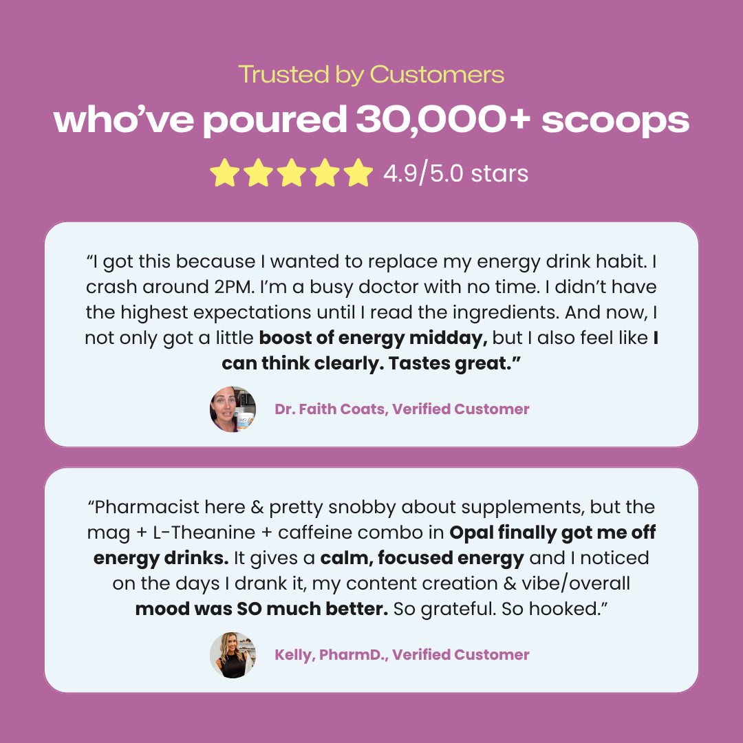 LeanIQ™ Energy Refresher Drink Mix — Mood-Boosting Clean Energy, Max Clarity & Craving Control