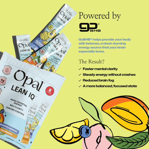 LeanIQ™ Drink Mix — Mood-Boosting Clean Energy, Max Clarity & Craving Control