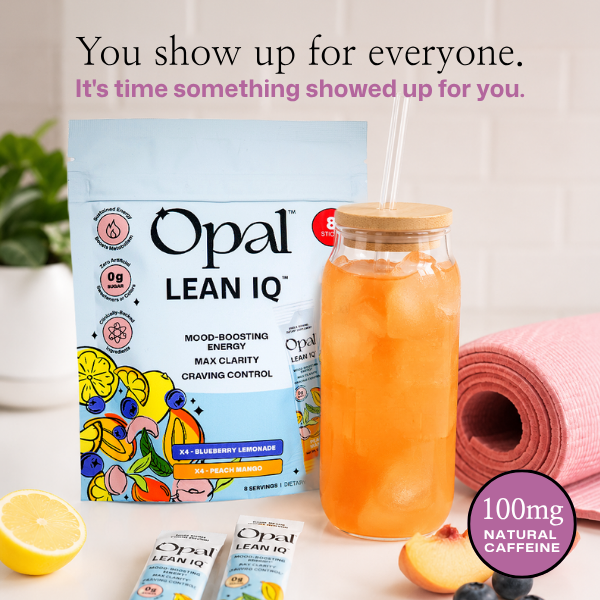 LeanIQ™ Drink Mix — Mood-Boosting Clean Energy, Max Clarity & Craving Control