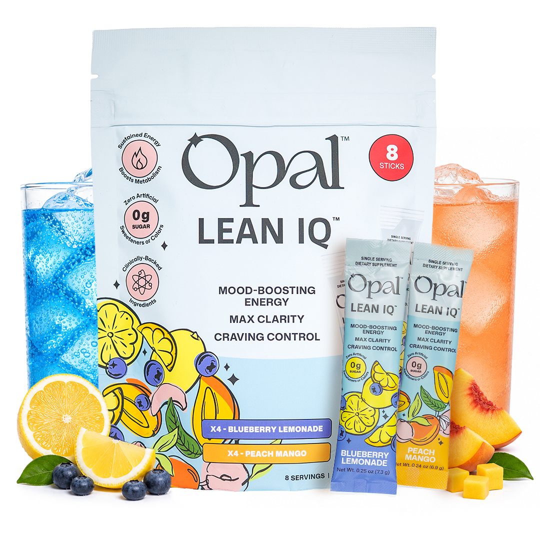 LeanIQ™ Drink Mix — Mood-Boosting Clean Energy, Max Clarity & Craving Control